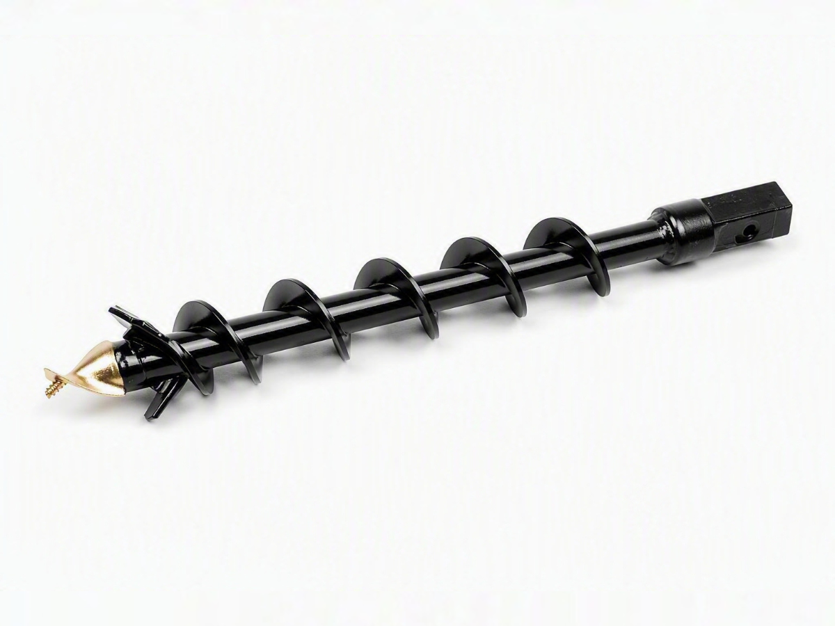An image showing the front view of JCB Earth Drill Flight - 36"/1200mm (Part 980/F1217)